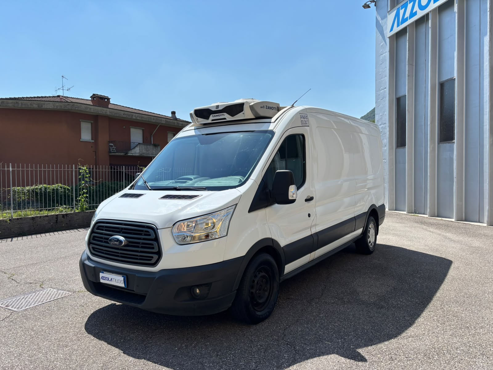 ford transit furgone coibentato frigo usato anno 2018