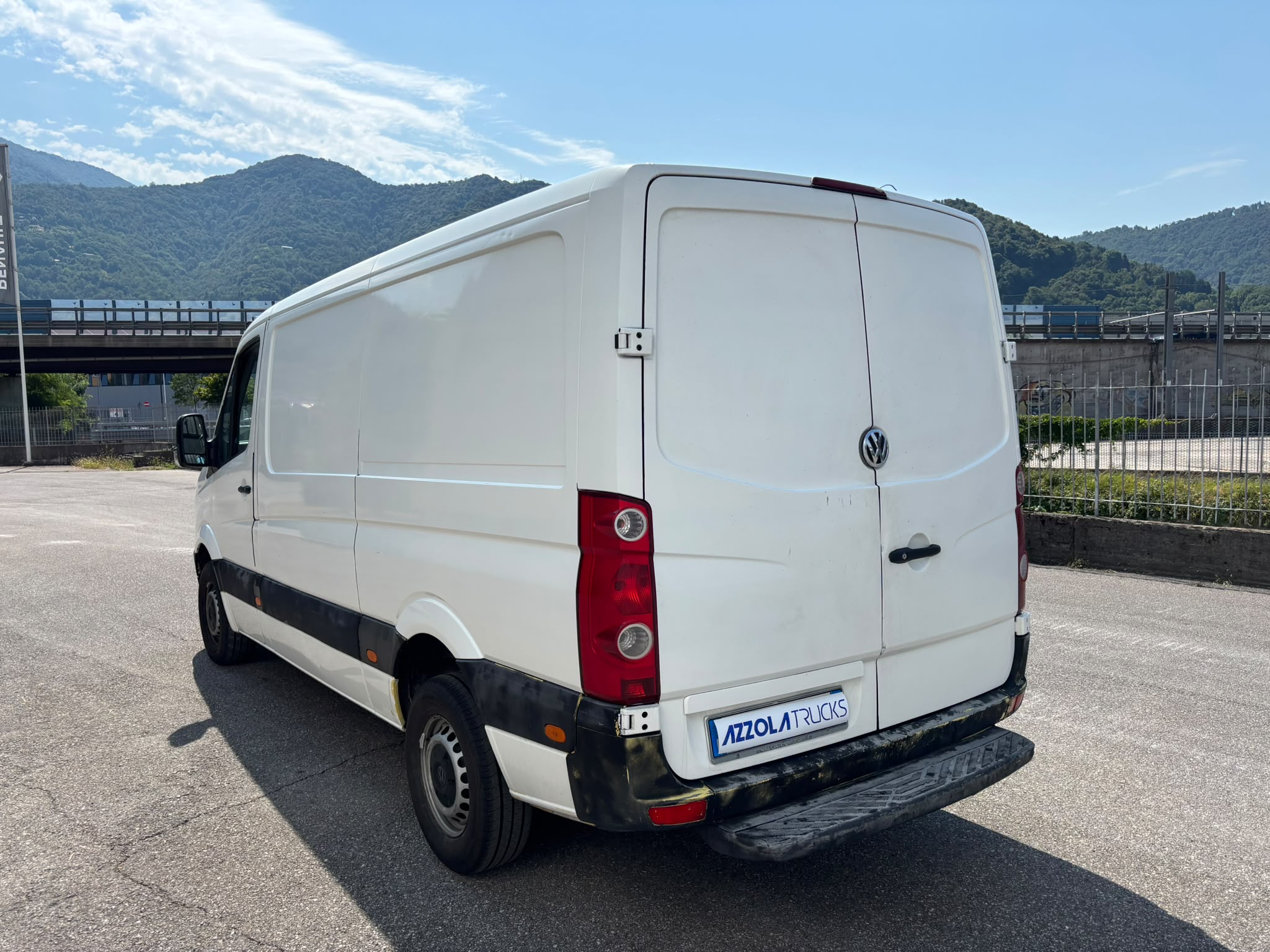 volkswagen crafter furgone usato anno 2015