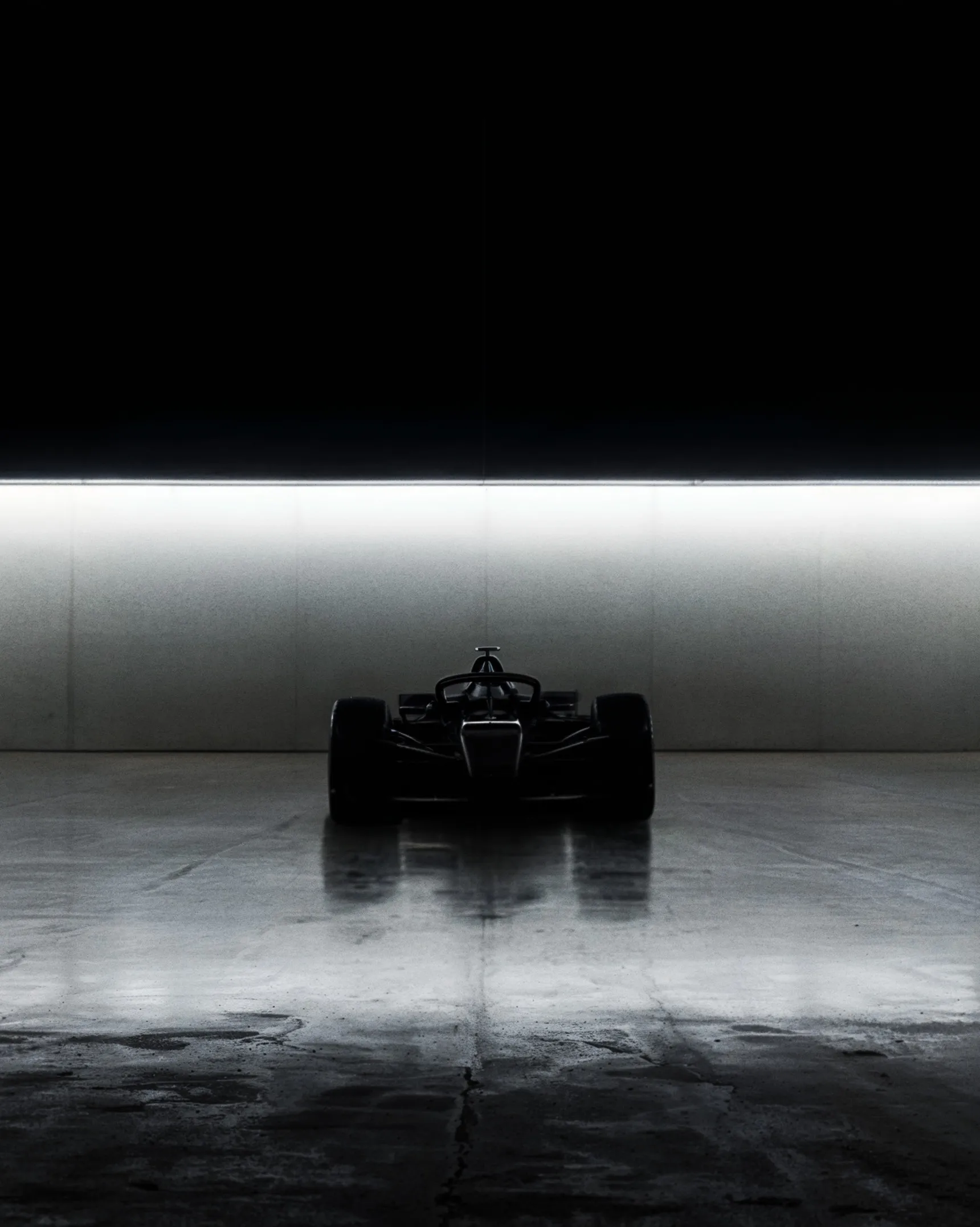 View of Nike's Olympic runway stage design.