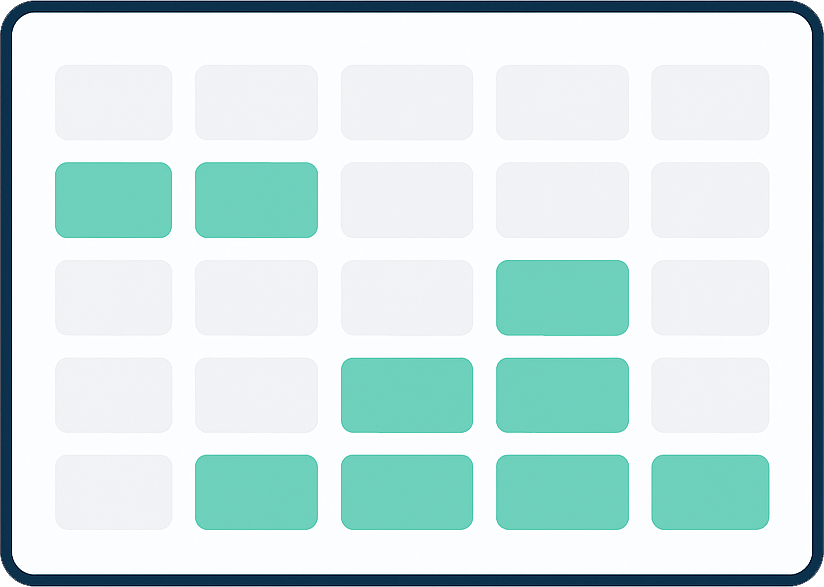 Dashboard mockup