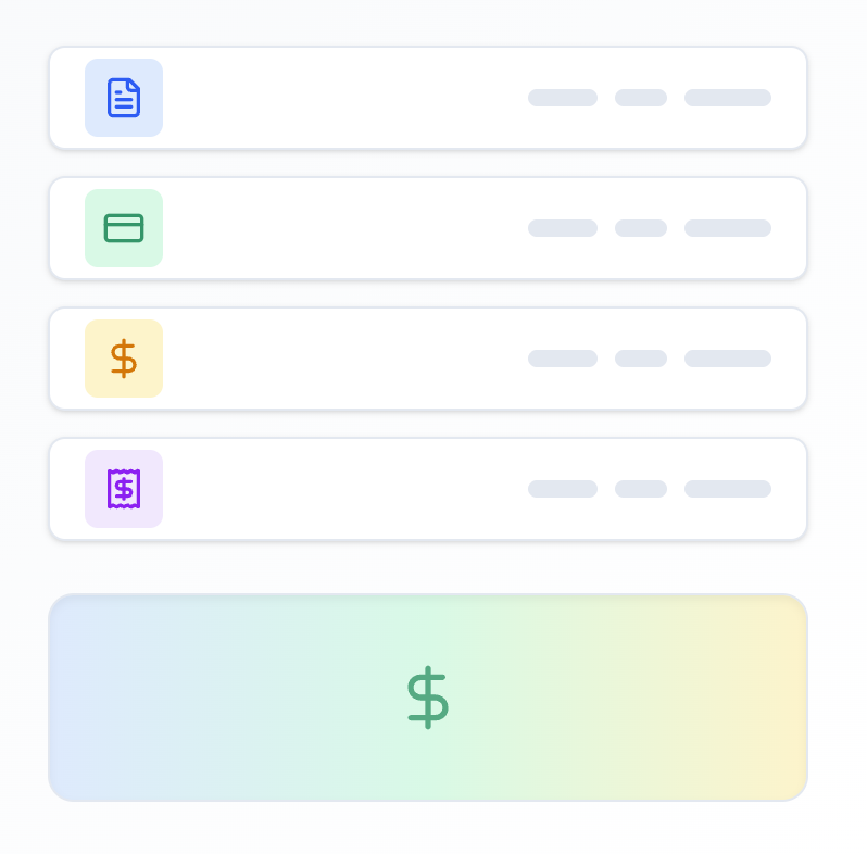 Dashboard mockup