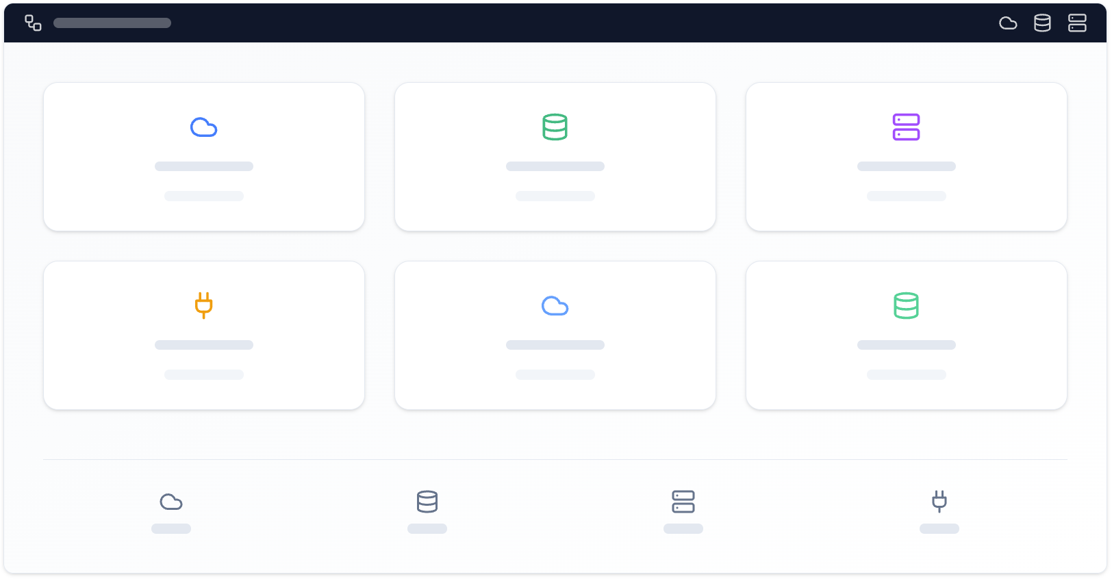 Dashboard mockup