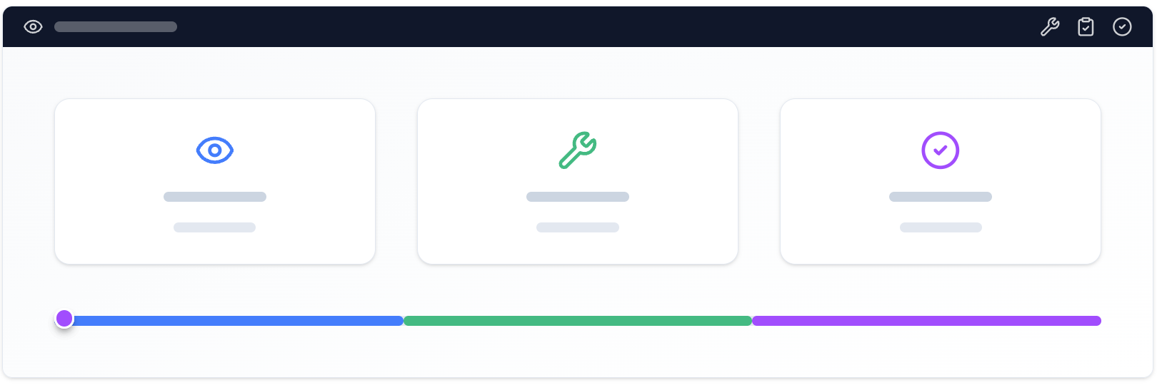 Dashboard mockup