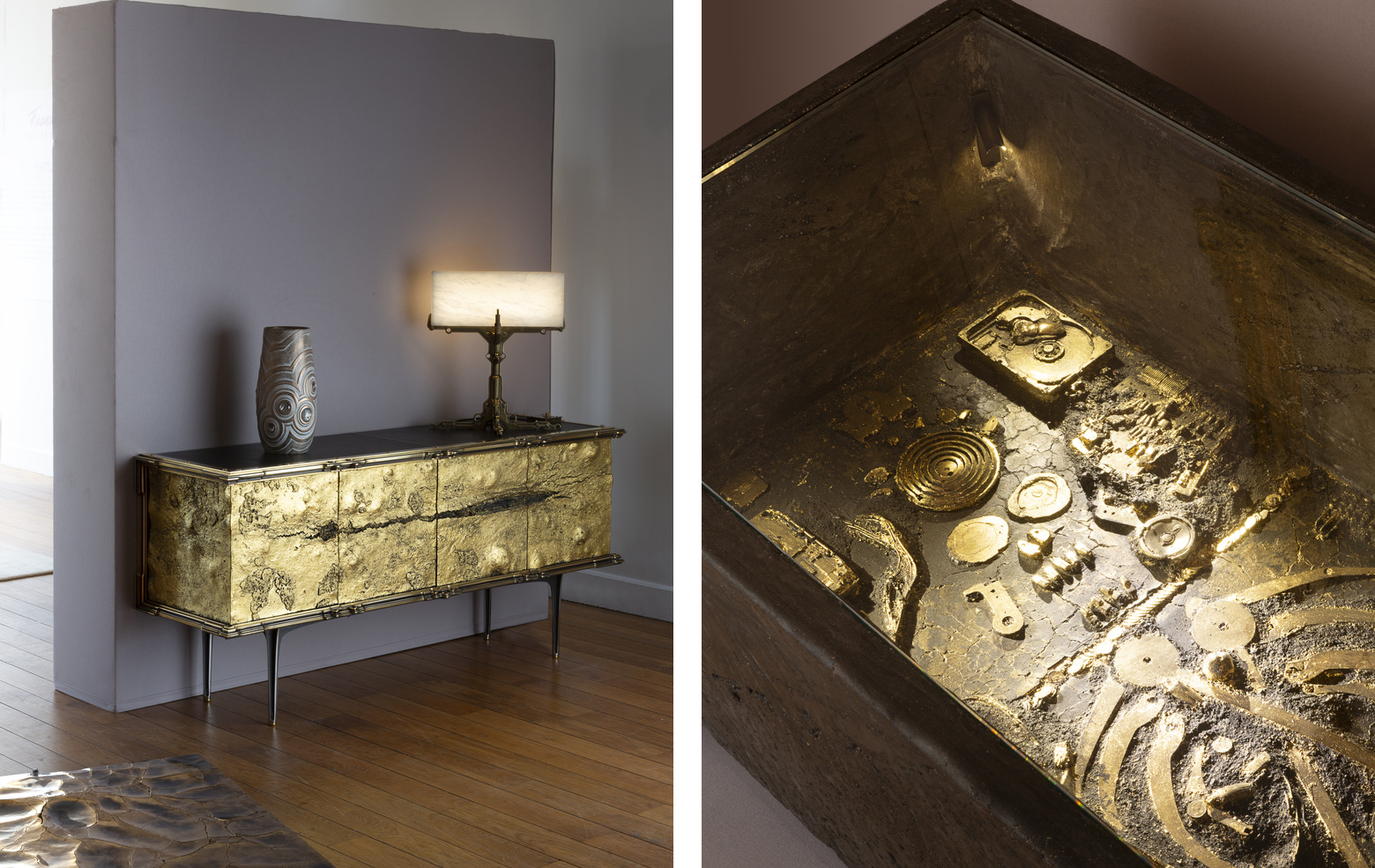 En exposition · vue d’ensemble et intérieur — Erwan Boulloud