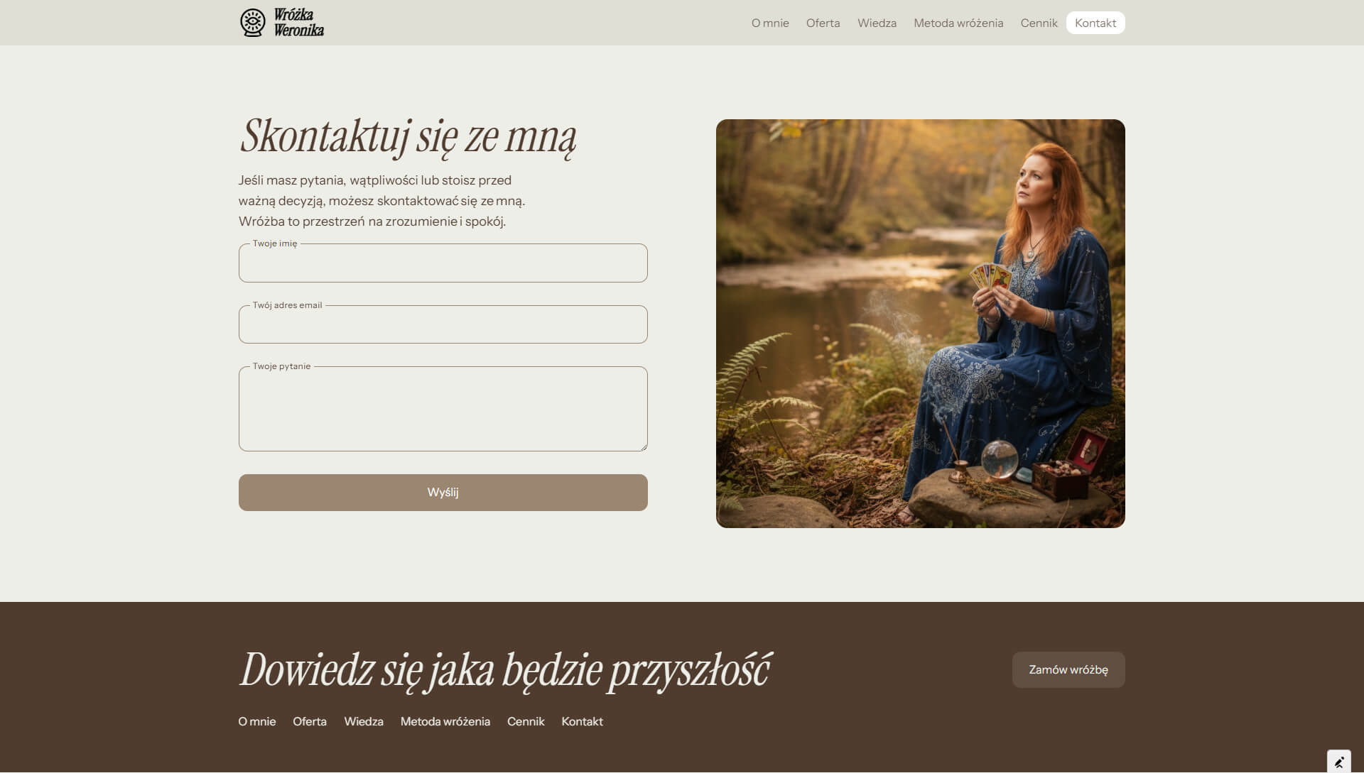 Fortune teller Weronika