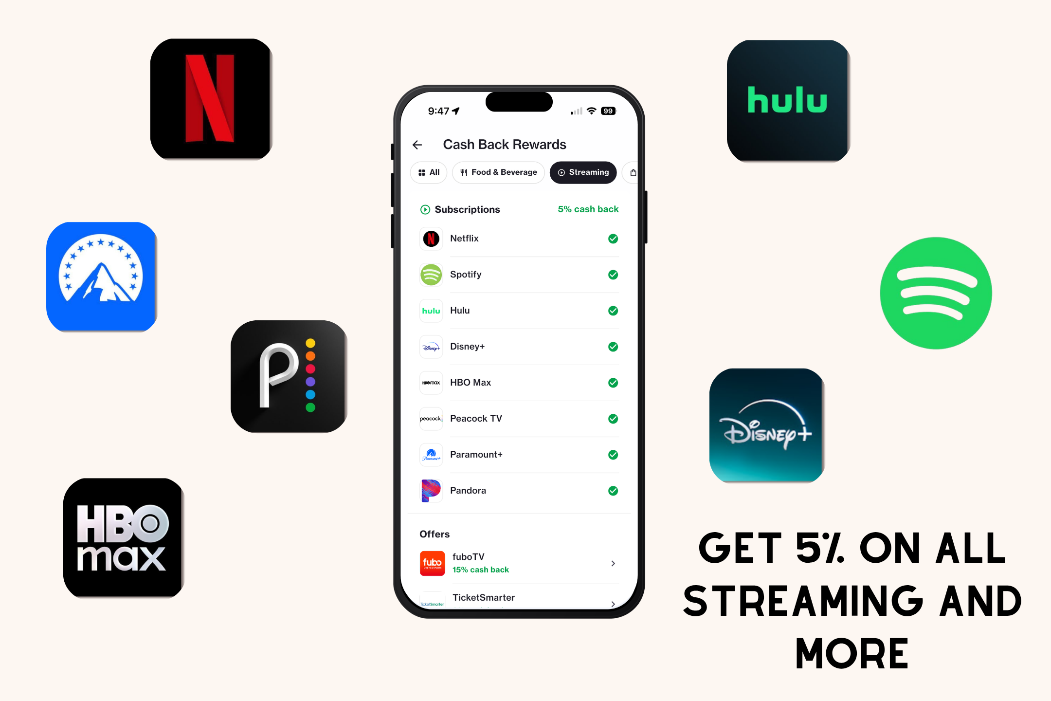 Atlas app and cash back subscriptions
