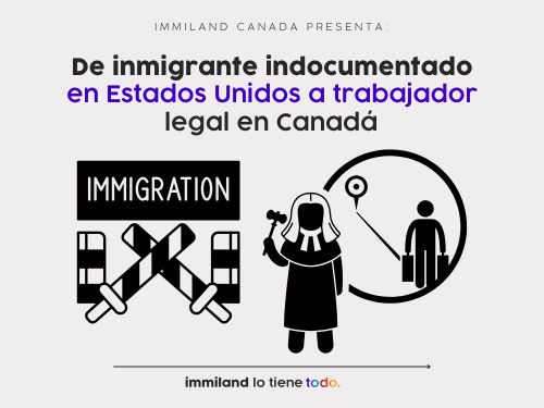 De l'immigrant sans papiers aux États-Unis au travailleur légal au Canada