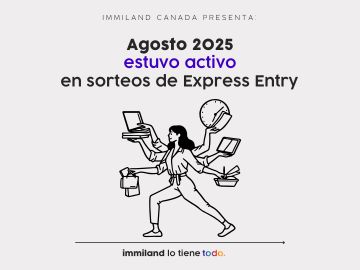 August 2025 was active with a variety of Express Entry sweepstakes categories 