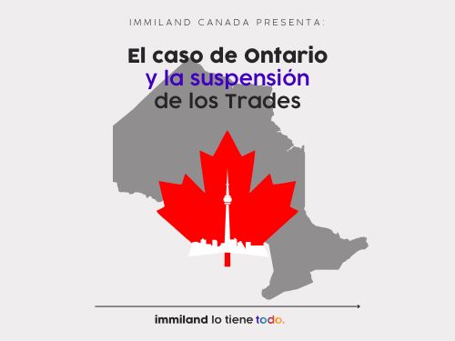 The Ontario case and the suspension of the Trades 