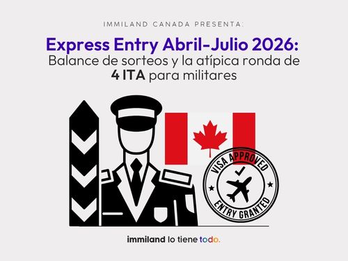 Express Entry avril-juillet 2026 : bilan des tirages au sort et cycle atypique de 4 ITA pour les militaires