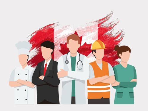 How does the scoring system for Ontario's new Workforce Priority Program work?