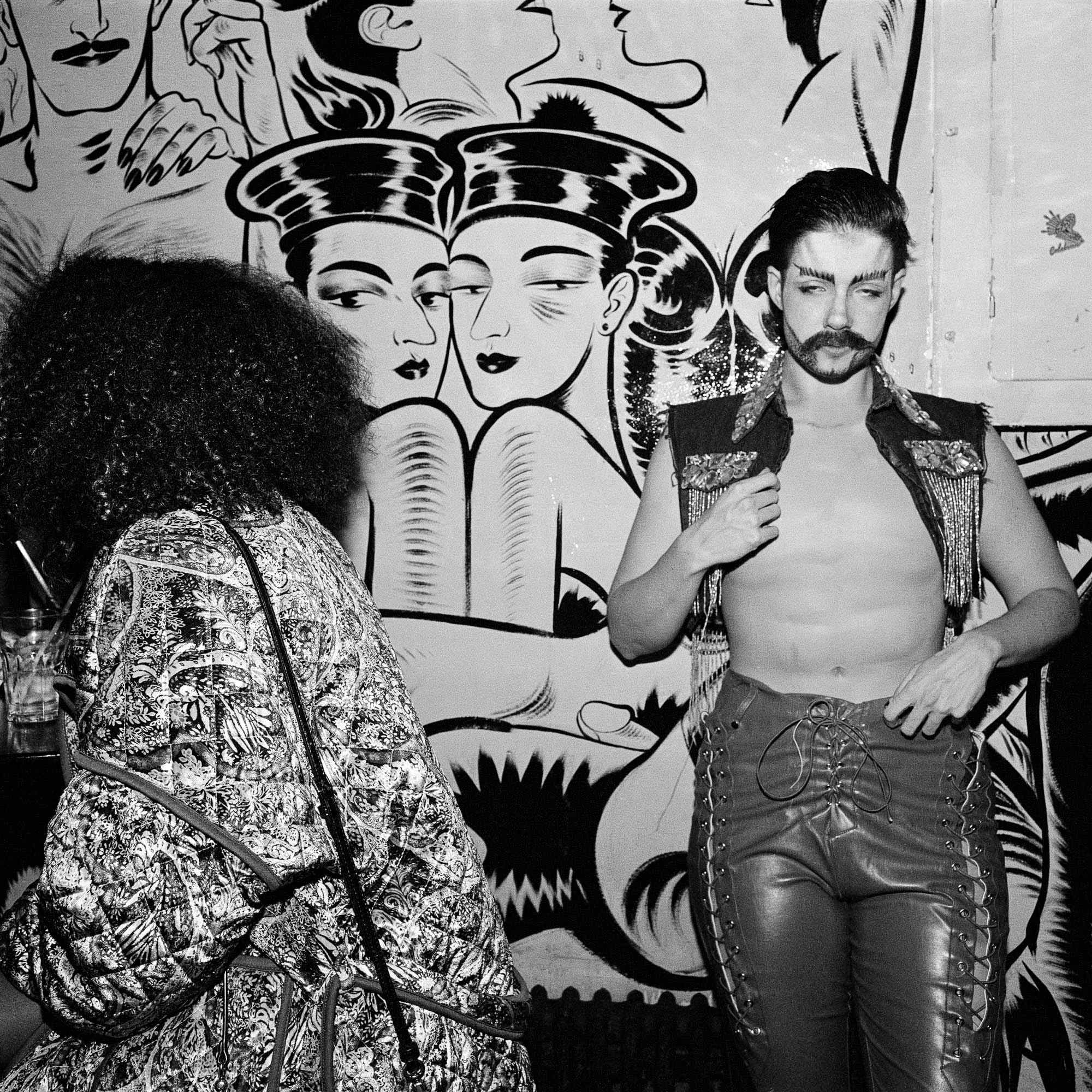 Cunning Stunt, Drag King, Rests After Hosting a Show, Club Cumming, New York, NY, October 2024