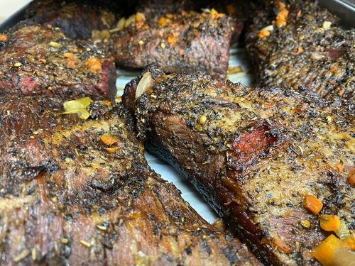 gf Caramelized Beef Brisket with Sweet Cider Glaze
