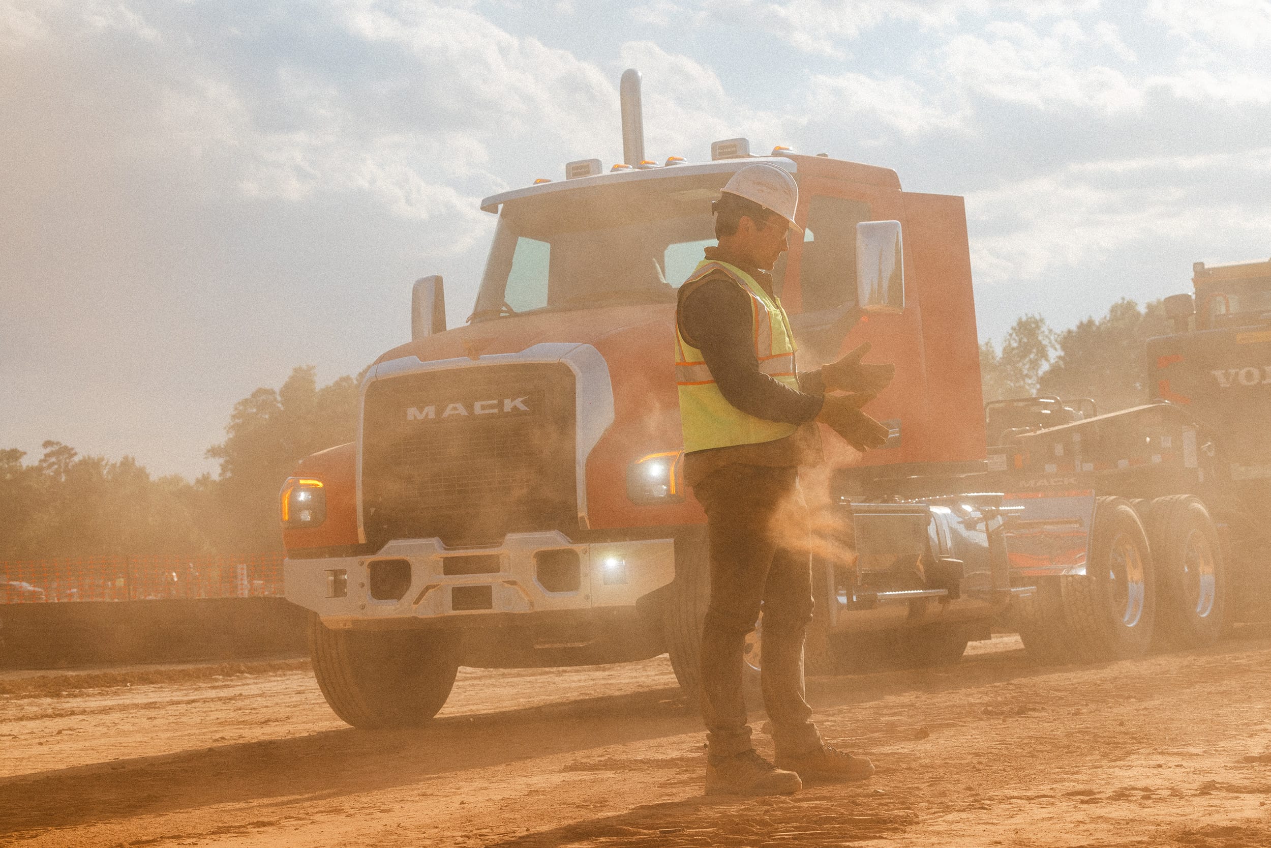 Automotive - Mack dust portrait