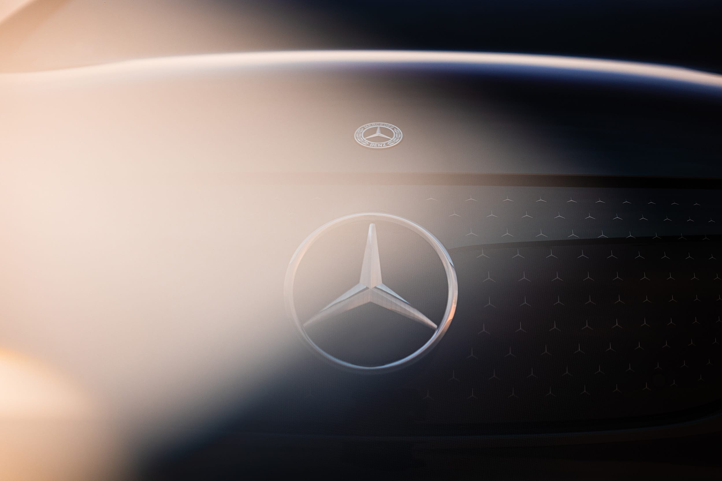 Automotive - Mercedes Benz Badge Detail