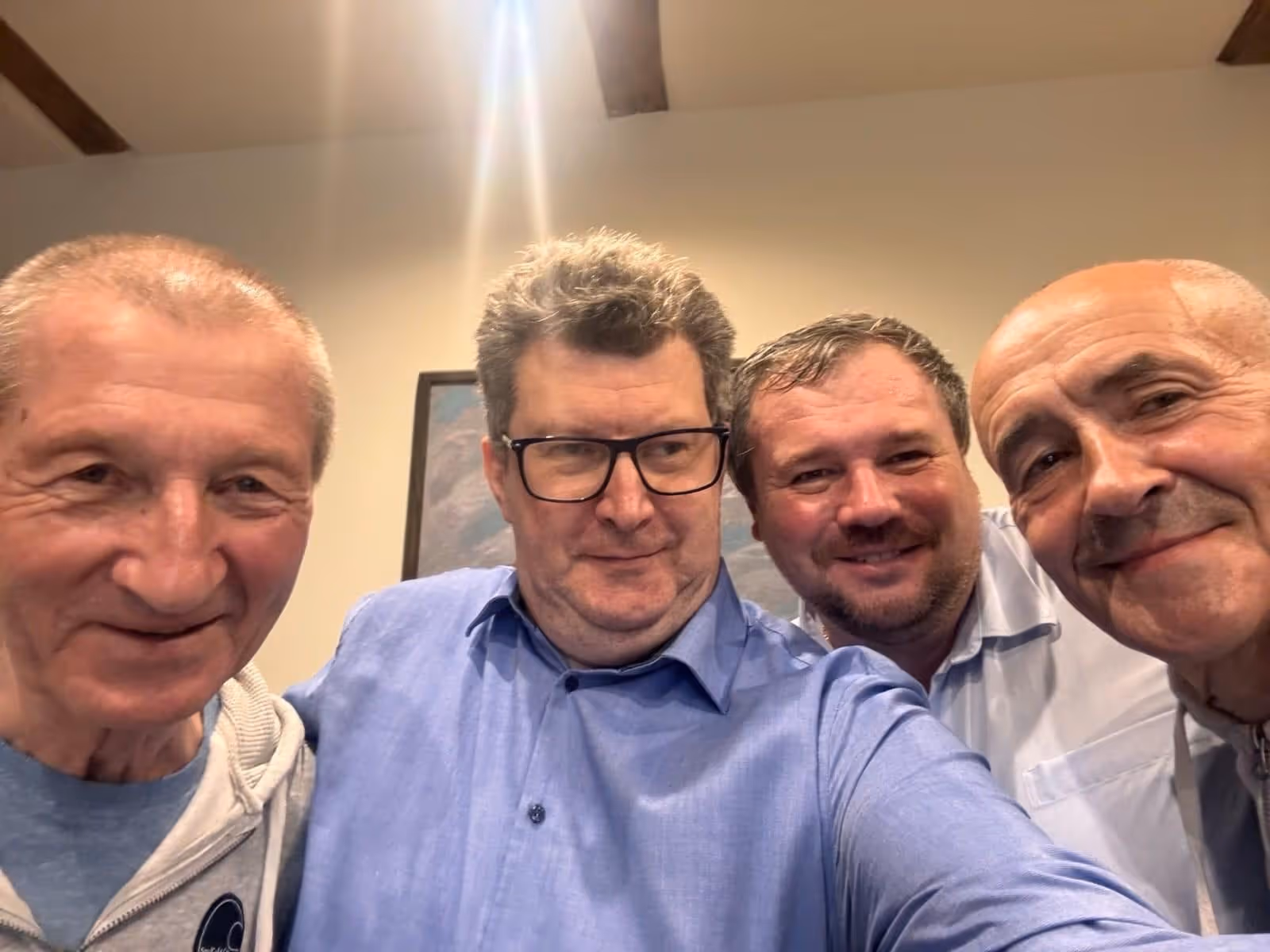 Aliaksandr Yarashuk, Siarhei Antusevich, Maksim Pazniakou, Hennadz Fiadynich 