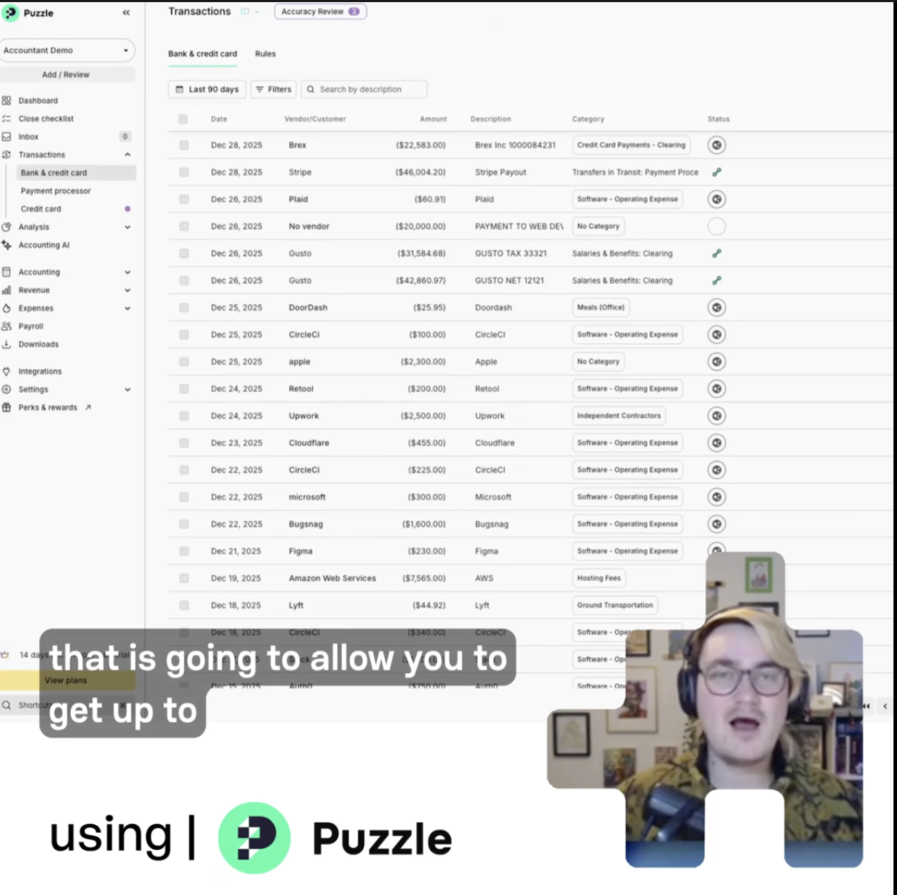 Categorization Demo