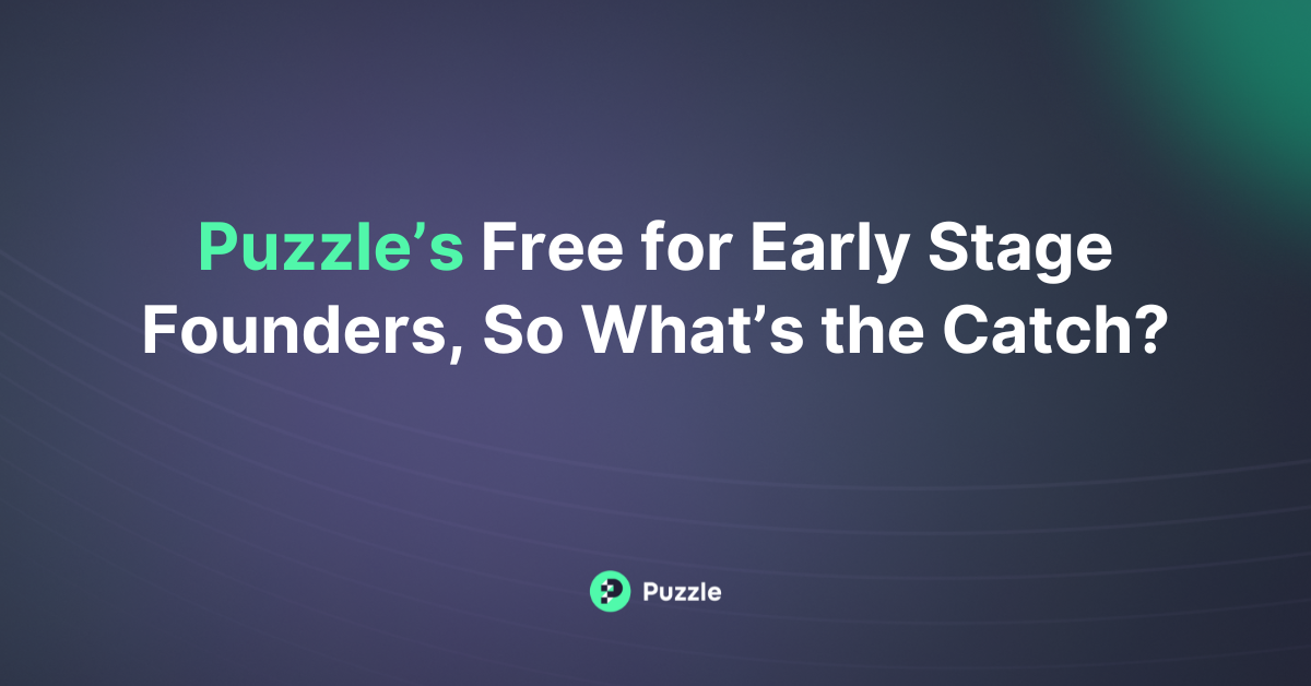 Why Puzzle Offers Free Accounting for New Founders — Sept 2026