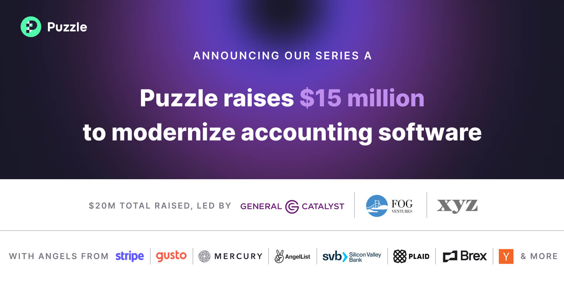 Smart Startup Accounting Software: Puzzle Raises $15M | Sep 2026
