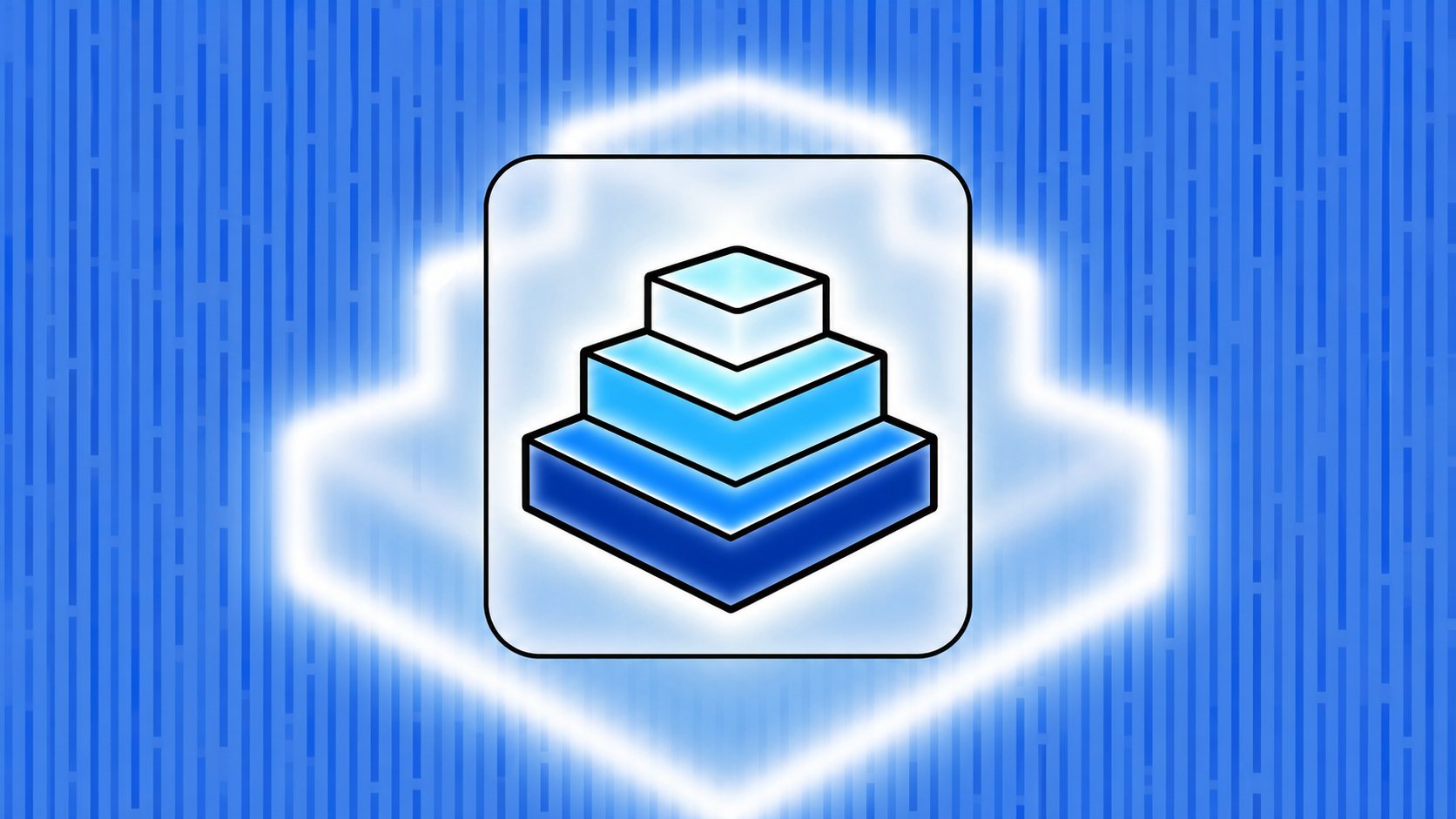 Three distinct tiers of a professional partnership ladder illustrated as an elegant upward-stepping platform structure, each tier glowing with a different shade of blue, modern minimalist style, clean geometric shapes, soft gradient lighting, no people, no text, no words, abstract business growth concept