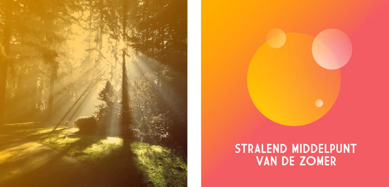 amsterdamse bos theater logo huisstijl en grafische uitingen met fotografie