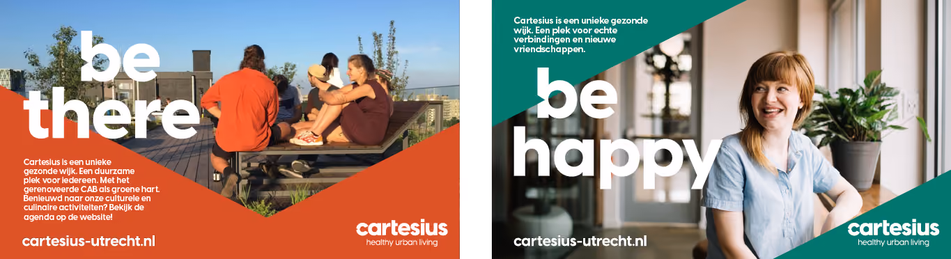 huisstijl cartesius utrecht uitingen met fotografie