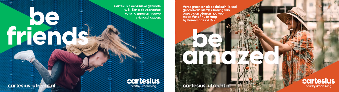 huisstijl cartesius utrecht uitingen met fotografie