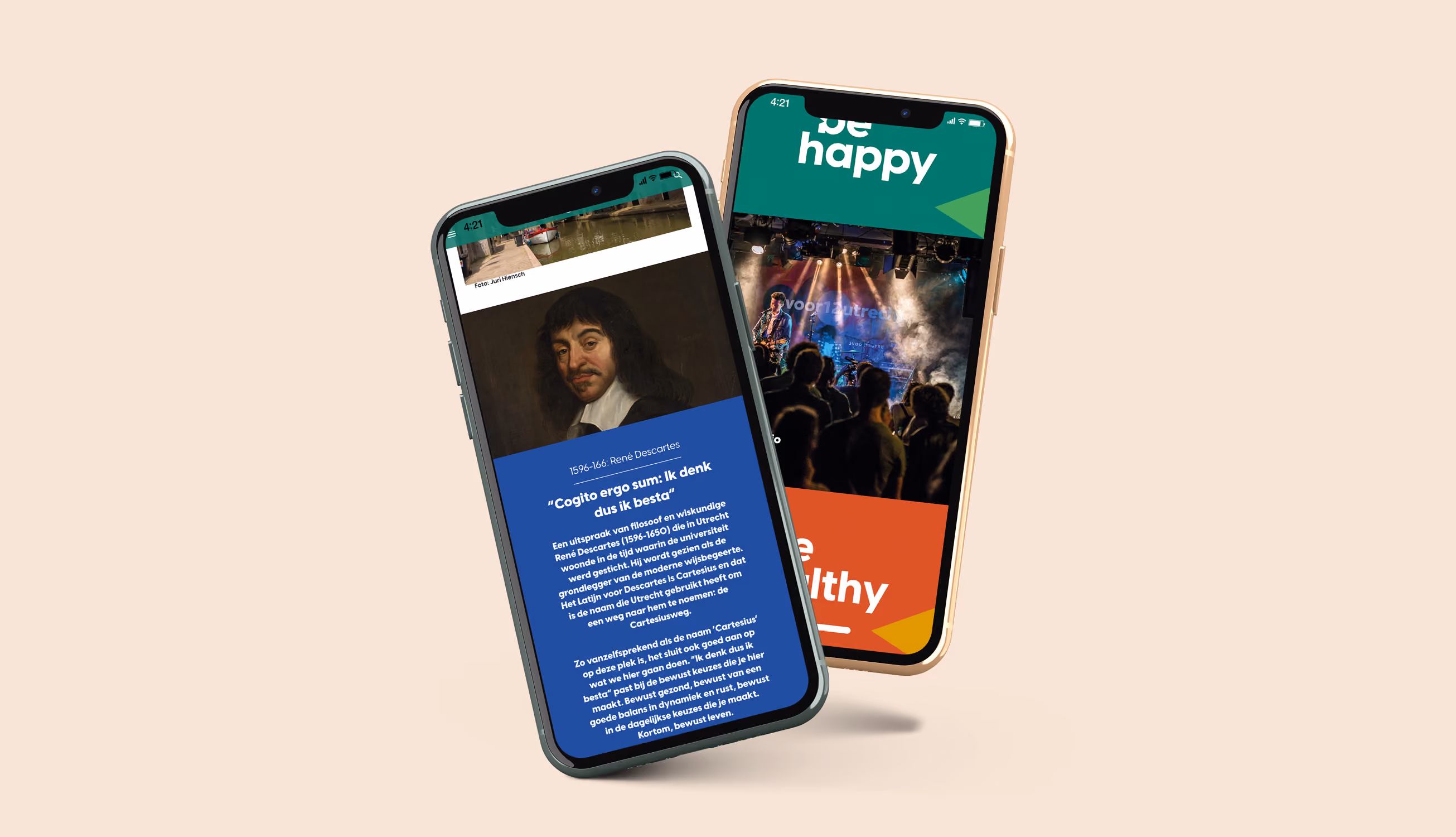 huisstijl cartesius utrecht website mobiel