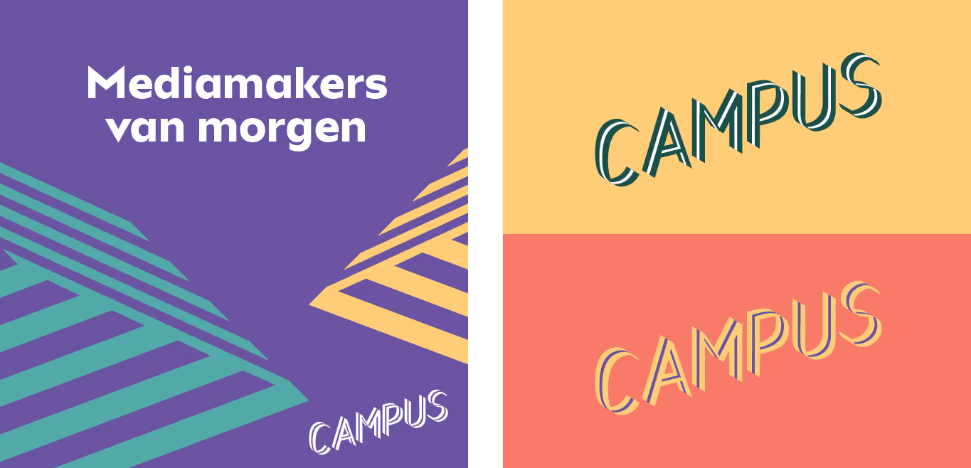 mediamakers van morgen, campus, grafische laag