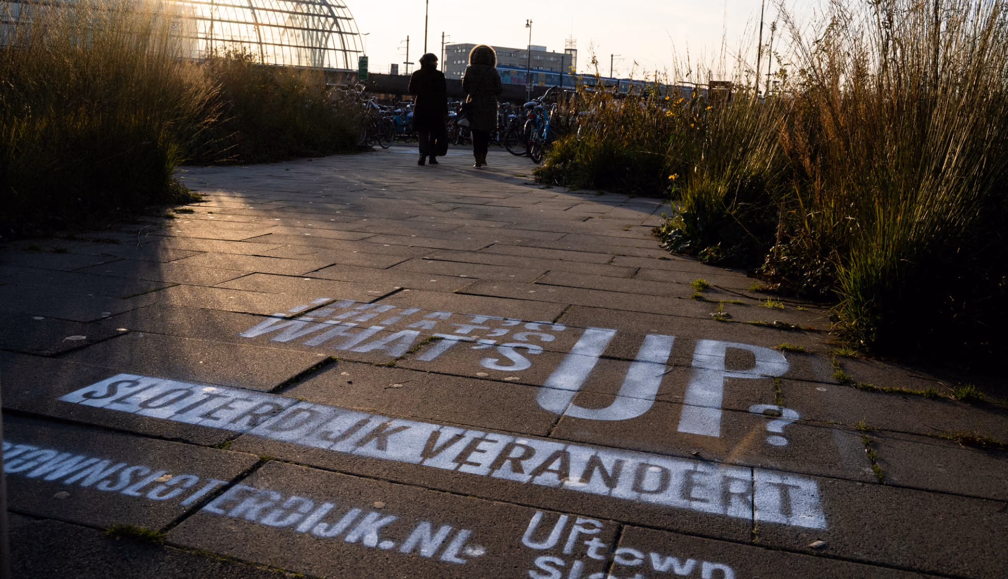 uptown sloterdijk, grafische, typografische huisstijl elementen