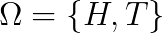 sample space head and tail