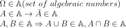 Classic model of distributions