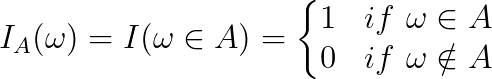 indicator function