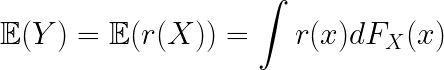Expected Value of transformed variables