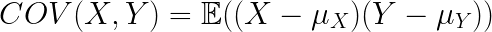 Covariance and Correlation 