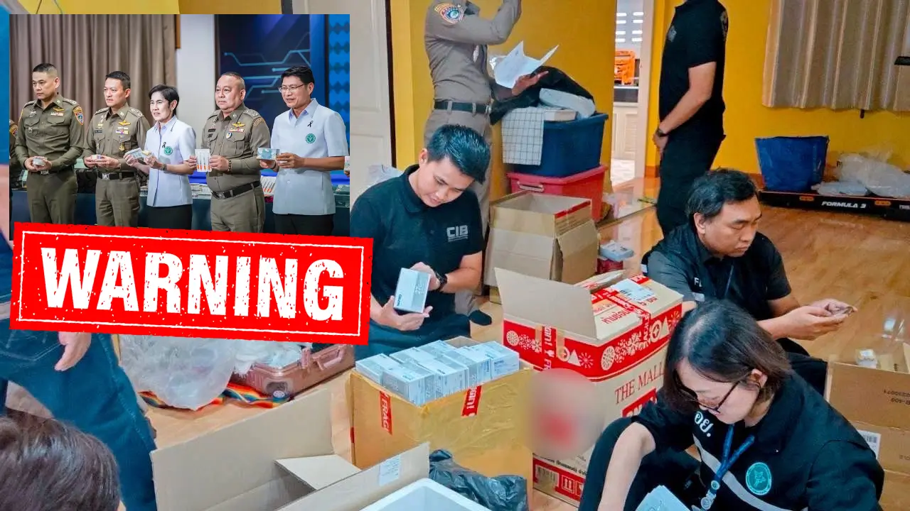 Thai FDA raid