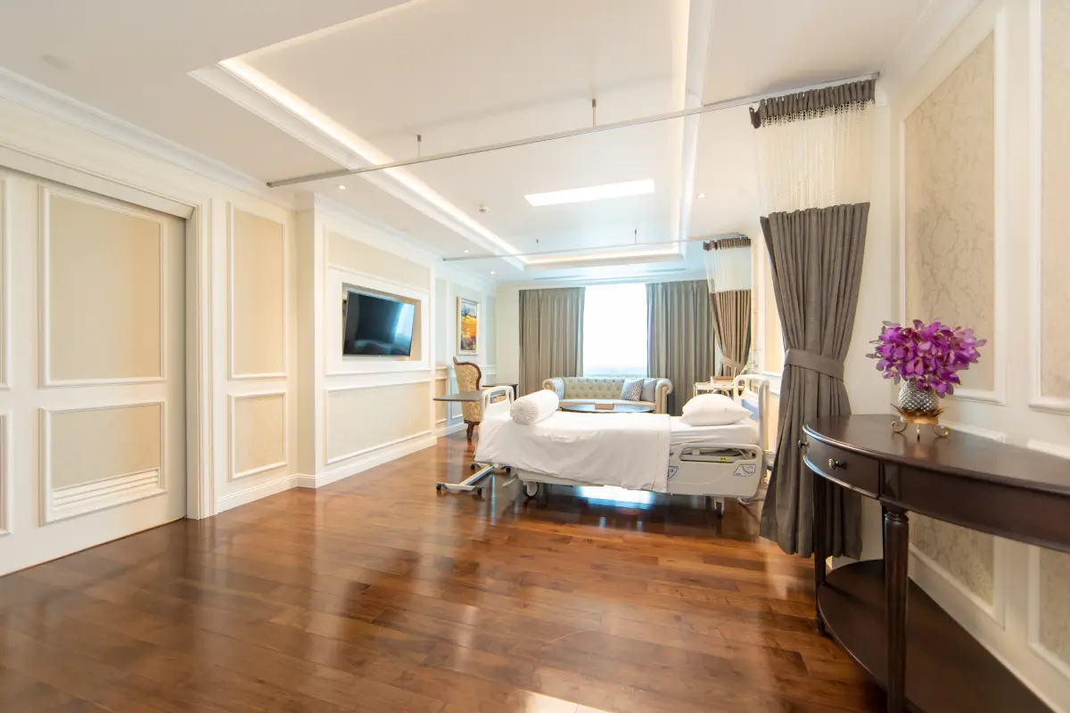 Bangkok Hospital luxury IPD room