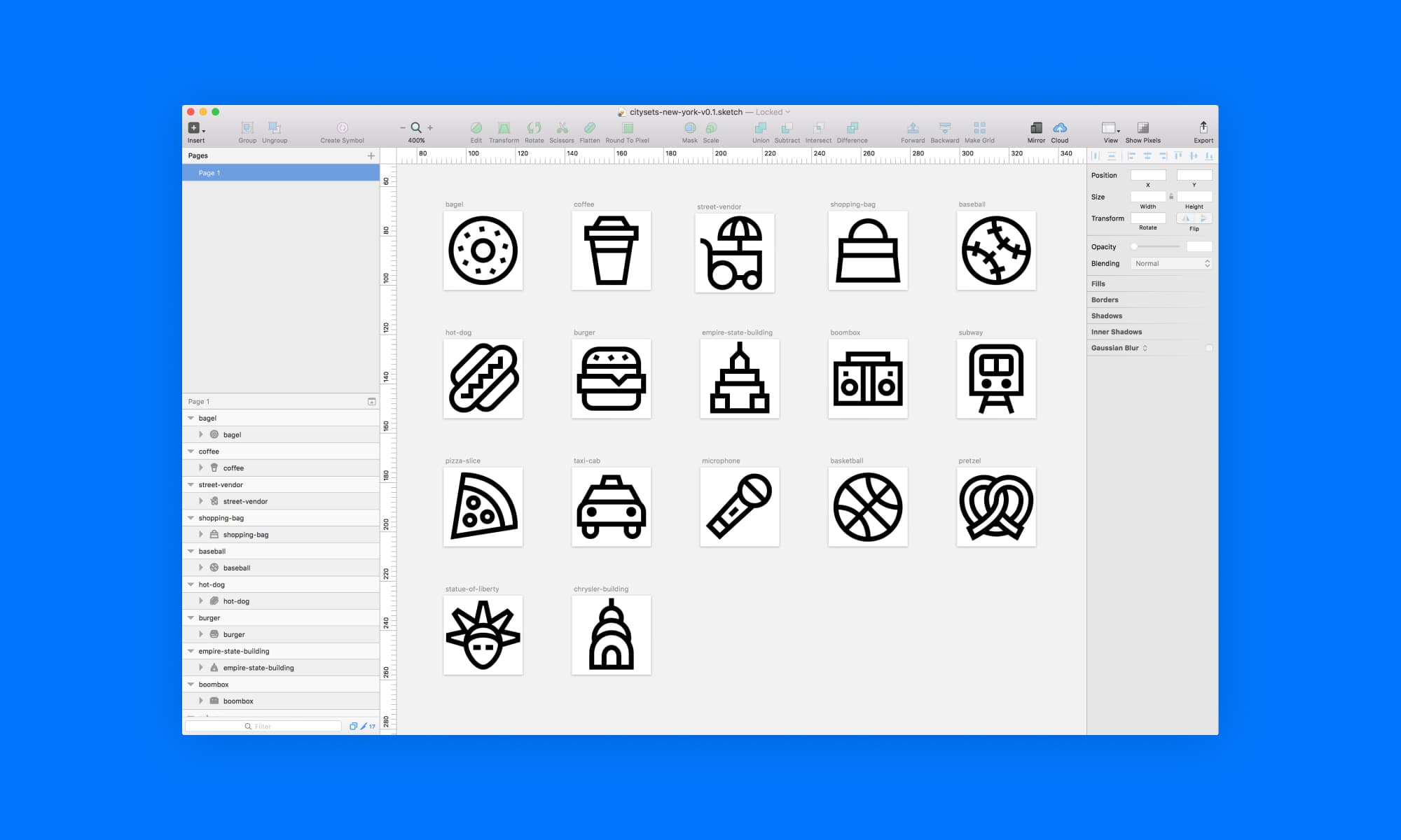 A look at the New York Cityset