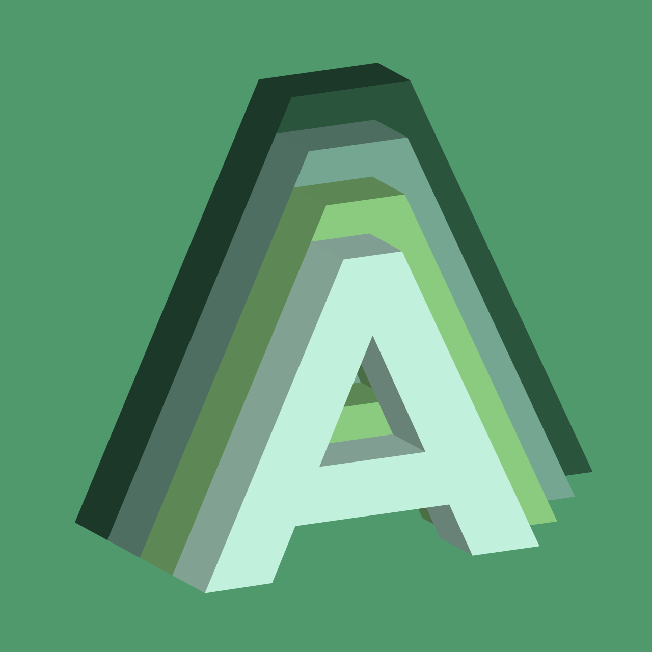 My A submission for 36 Days of Type