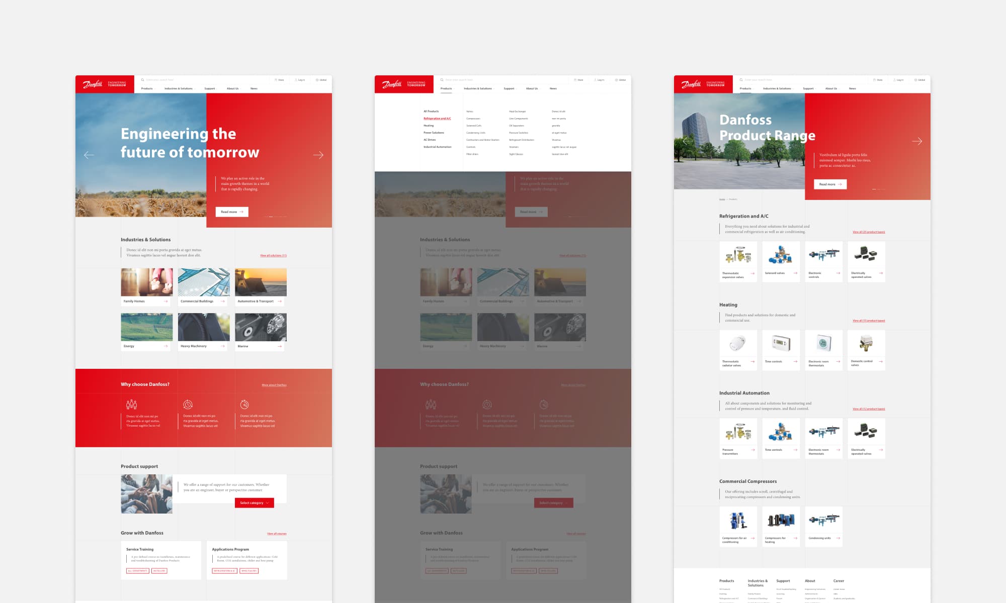 Exploration from the initial visual route I worked on