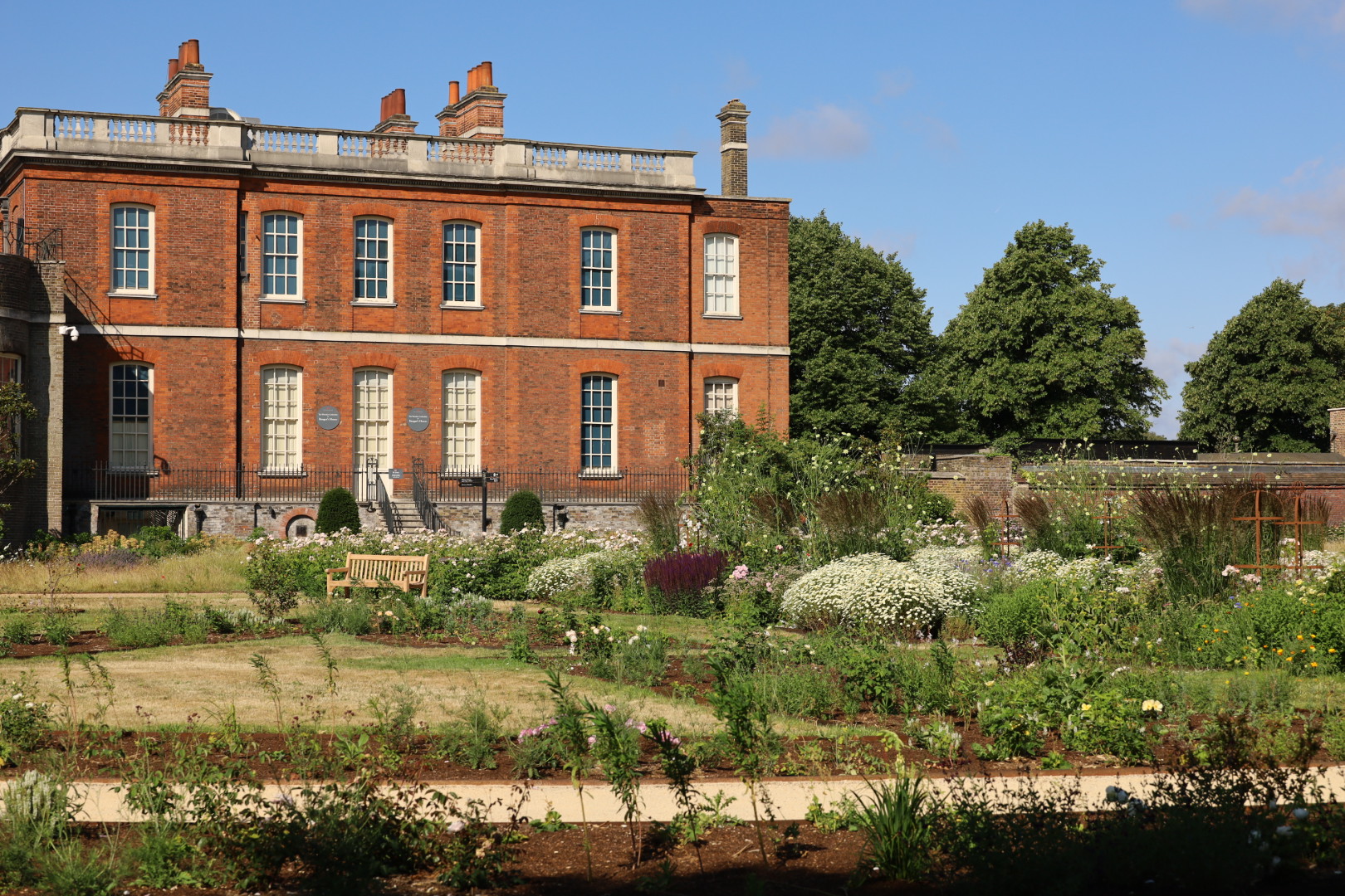 Greenwich's Rose Garden, Ranger House and the rose garden after renovation in 2025 