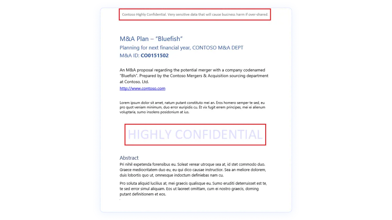 Microsoft Purview sensitivity labels