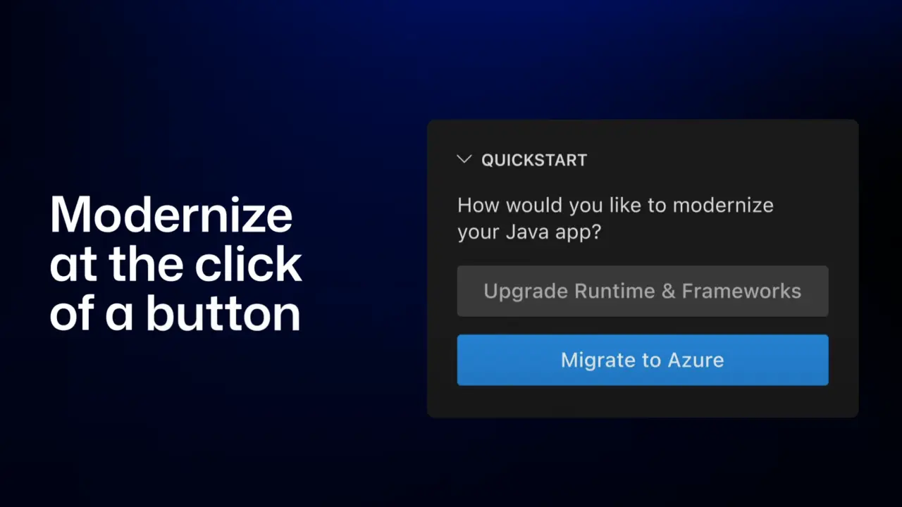 GitHub Copilot App Modernization