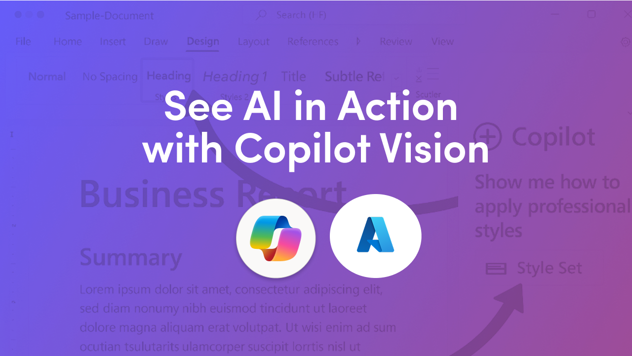 Make Microsoft 365 Easier with Copilot Vision