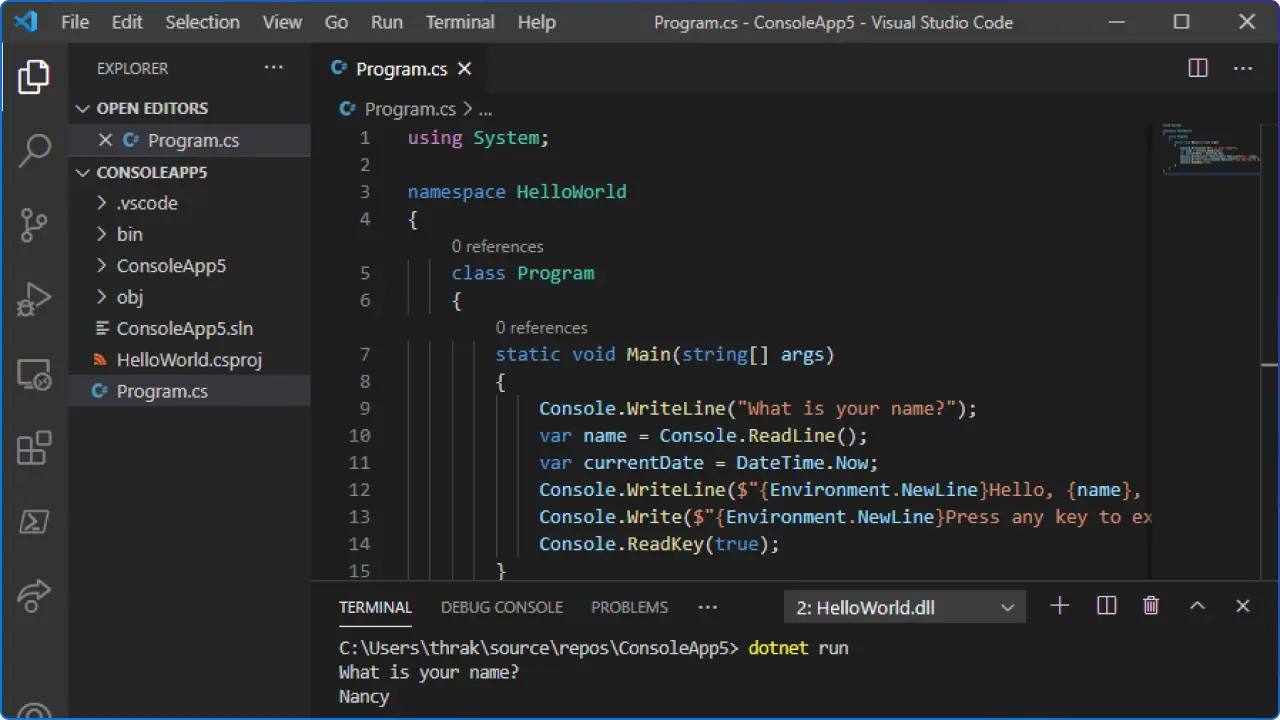 Microsoft Visual Studio Code