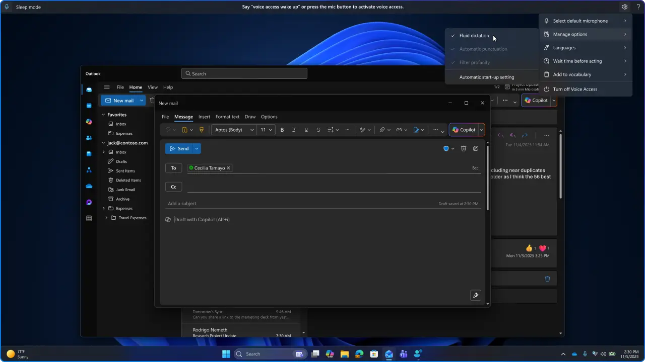 Copilot in Microsoft Outlook