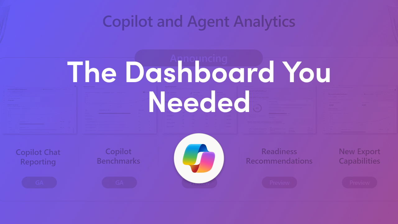 New Copilot Dashboard Boosts AI Visibility and Reporting