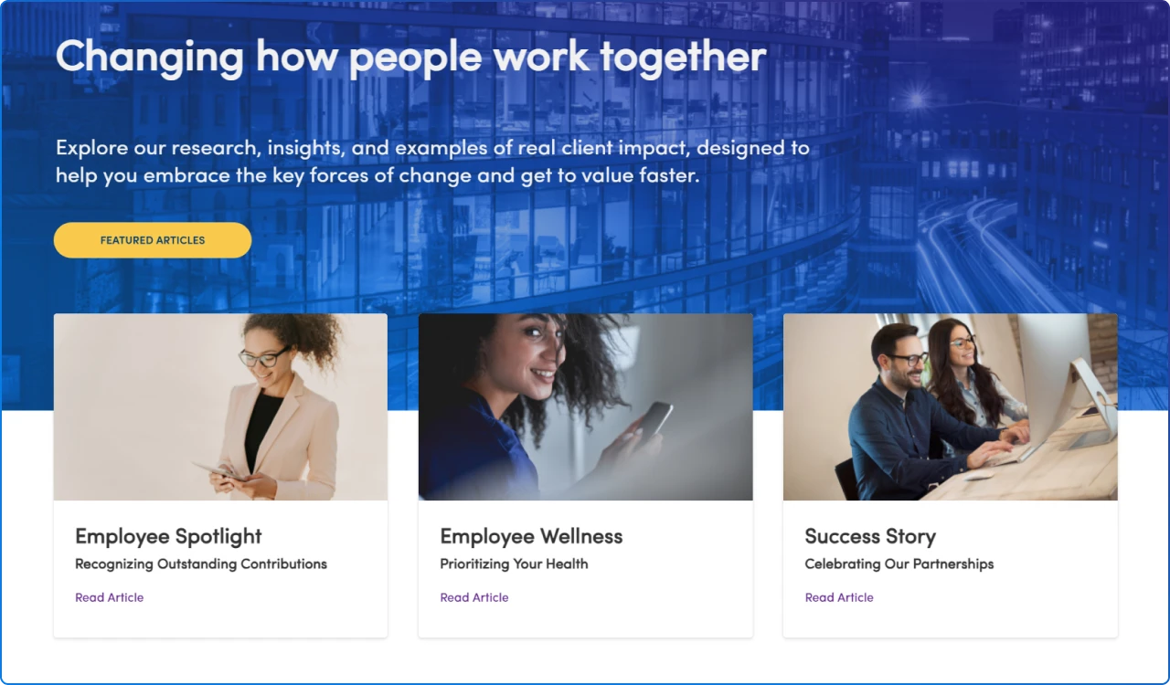 Editorial Cards Web Part