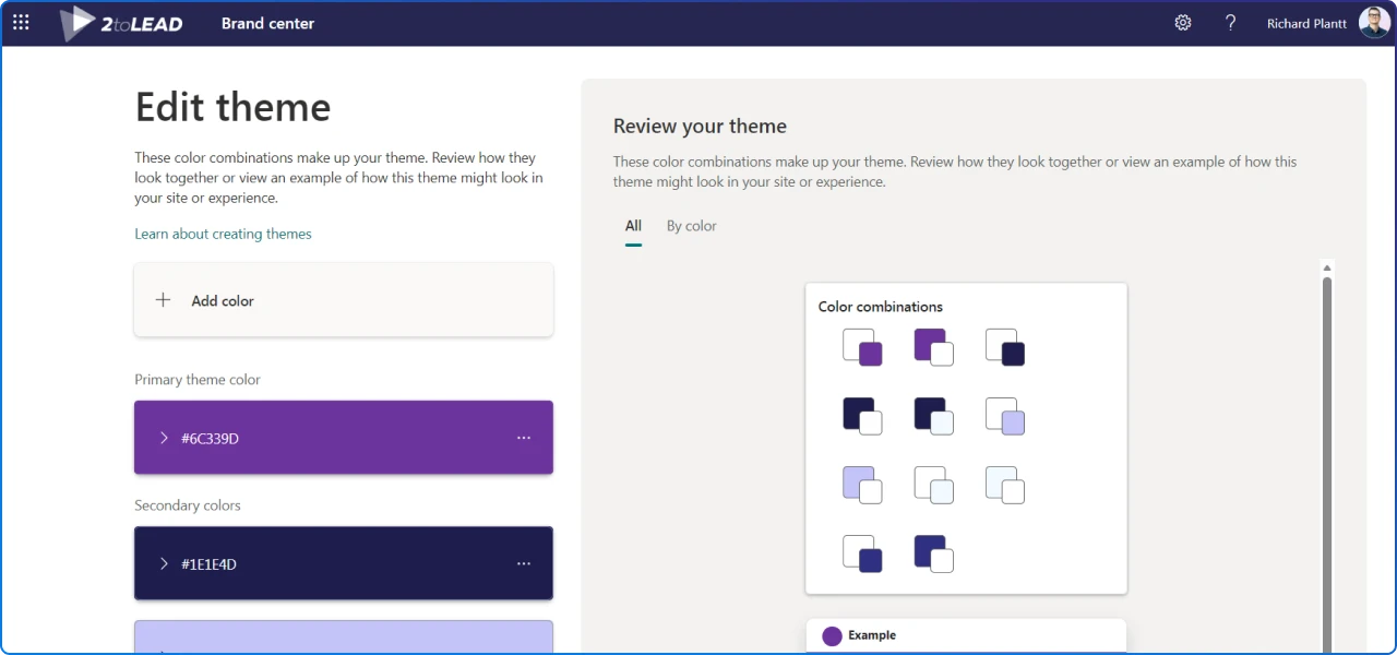 SharePoint Brand Center