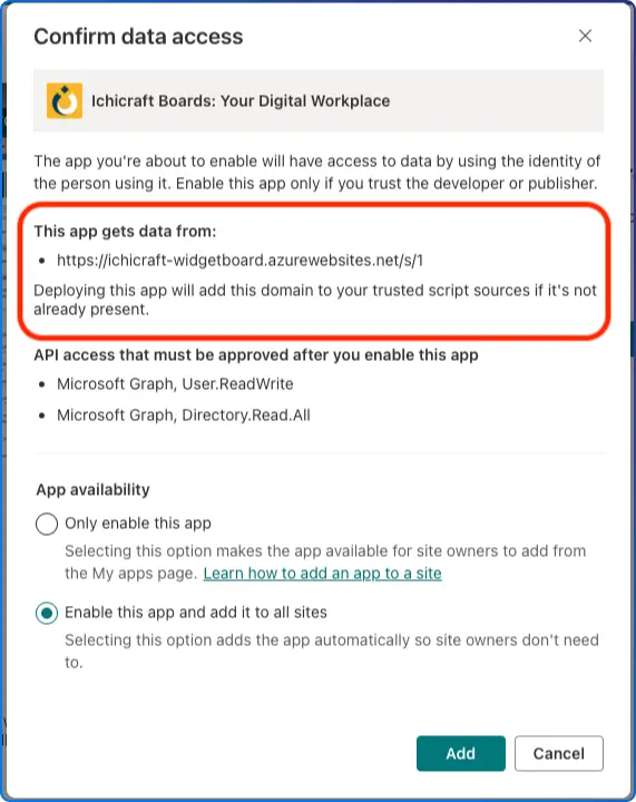 SharePoint Online Content Security Policy trusted script sources
